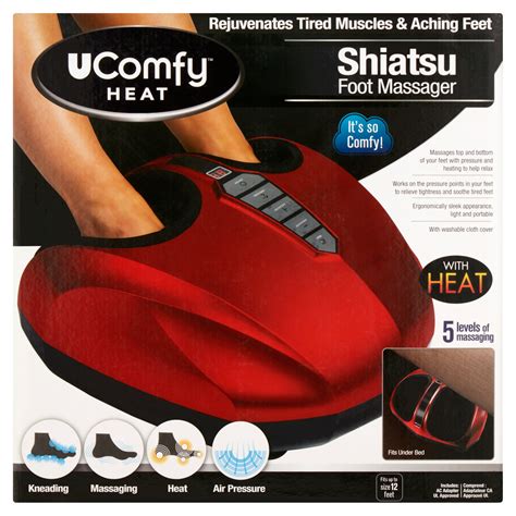 Ucomfy Shiatsu Foot Massager With Heat