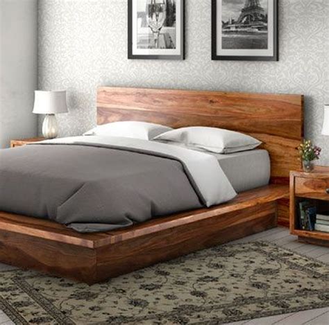 20 Lovely Diy Wooden Platform Bed Design Ideas