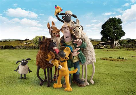 First Look Image Revealed From Shaun The Sheep The Farmers Llamas