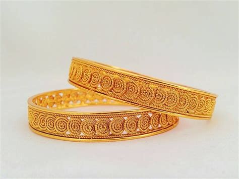 15 Best Gold Bangles In 20 Grams Styles At Life