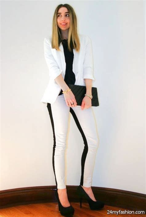 White Pant Suits For Women 2019 2020 B2b Fashion