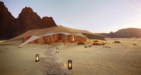 Aw2 Designs Ashar Tented Resort In Saudi Arabias Alula Desert
