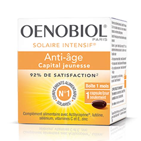 Oenobiol Solaire Intensif Anti âge 30 Capsules Parapharmacie Pharmarket