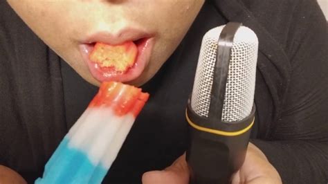 popsicle mukbang eating sounds asmr youtube