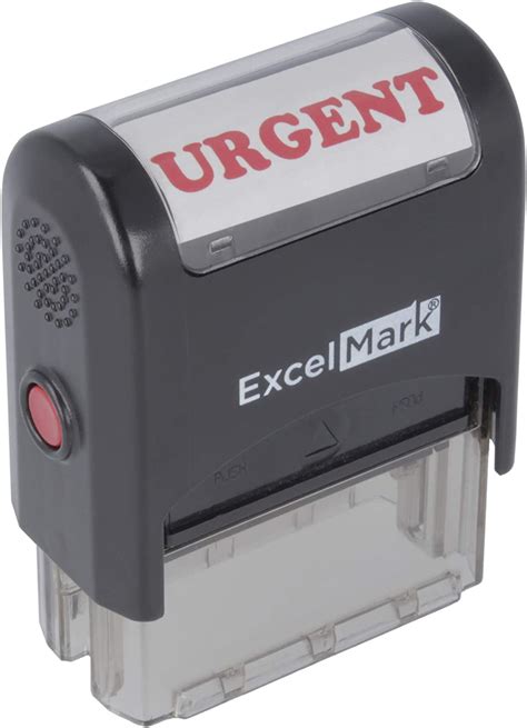 Buy Urgent Self Inking Rubber Stamp Red Ink Online At Lowest Price In