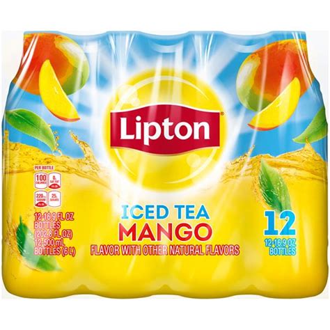 Lipton Mango Iced Tea 12pk Hy Vee Aisles Online Grocery Shopping