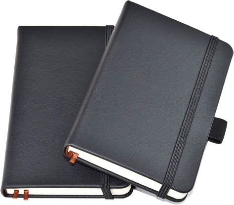 2 Pack Pocket Notebook 35 X 55 Small Notebook Notepad Ruledlined
