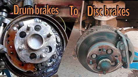 How To Convert Drum Brakes To Disc Brakes Heavy Duty Disc Calipers
