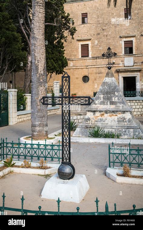 The Stella Maris Carmelite Monastery Church And Cross Exterior In Haifa
