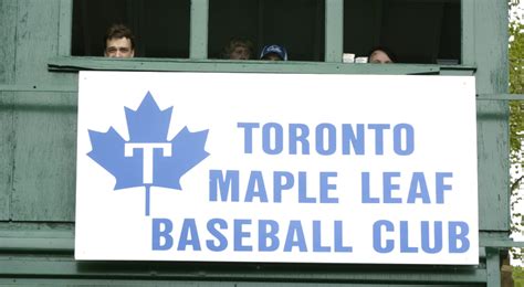 Toronto Maple Leafs Baseball Club With Roots Dating Back To 1895 Up