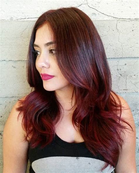 Depending on your skin tone, you can choose a cooler or a warmer red, go for a lighter or a darker shade. 25 Thrilling Ideas for Red Ombre Hair