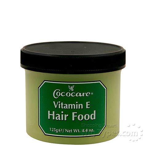 Vitamin e oil when applied topically on the scalp helps in circulation of blood in the area resulting in hair growth. Cococare Vitamin E Hair Food 4.4oz - WigTypes.com