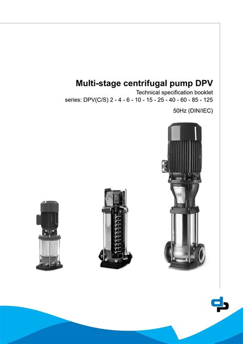 DPV Vertical Multistage Pumps 50 Hz Technical Data Dp Pumps By