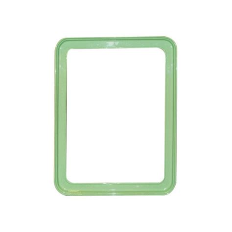 Framed wall mirror in dark charcolate, dark charcolate finish. Rectangle Green Bathroom Mirror Frame, Size: 18 X 24 Inch ...