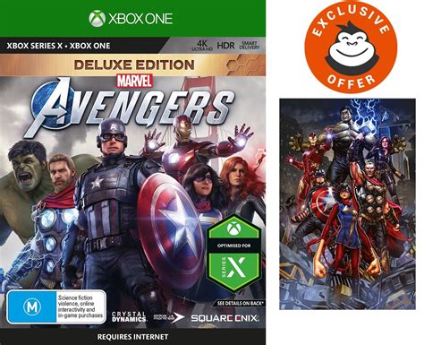 Marvels Avengers Deluxe Edition Xbox One Buy Now At Mighty Ape Nz