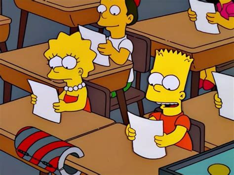 The Simpsons Bart Vs Lisa Vs 3rd Grade Tv Episode 2002 Imdb
