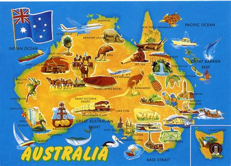 Mapa De Australia Mochileros Viajeros