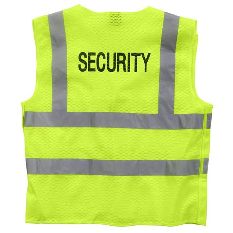 Security 5 Point Breakaway Safety Vest Camouflageca