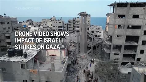 Drone Footage Captures Extent Of Destruction Caused By Israeli