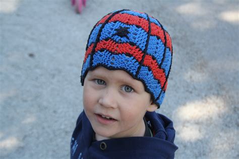 Crochet Spiderman Hat Lilleliis