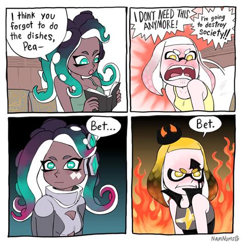 Splatoon Comics Tumblr Splatoon Splatoon Comics Splatoon Memes Winder