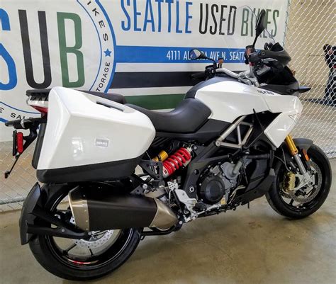 The caponord has an aprilia family resemblance. 2015 Aprilia Caponord 1200 ABS Travel Pack | Seattle Used ...