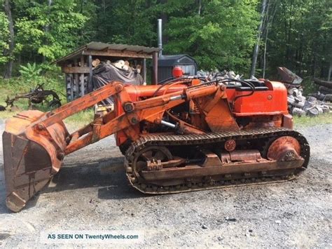 Allis Chalmers Hd5 Track Loader Model 271 Detroit Diesel Runs Well Shed