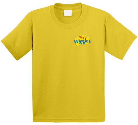 Wiggles Logo With Outline For Yellow Shirt