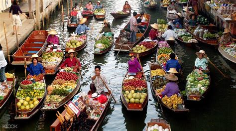 Damnoen Saduak Floating Market Entrance Fee Opening Hours And More