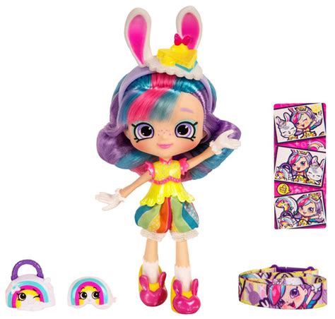 Shopkins Shoppies Season 9 Wild Style Rainbow Kate Doll Figure Moose
