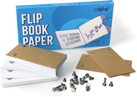 Blank Flip Book Paper With Holes 360 Sheets 720 Pages Flipbook