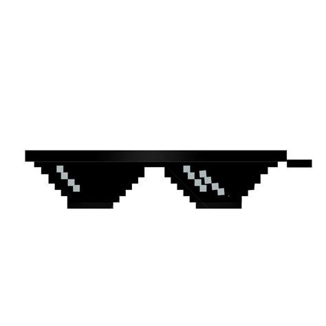 Pixel Mlg Tons De óculos Png Vector Png óculos De Memes Mlg Meme