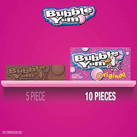 Bubble Yum Original Flavor Chewy Bulk Bubble Gum Packages 282 Oz 12