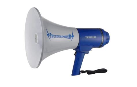 Megaphones Their Volume Voice Distortion Advantages And Uses