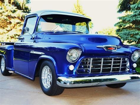 1955 Chevrolet 3100 Custom Pickup Sold At Barrett Jackson Scottsdale