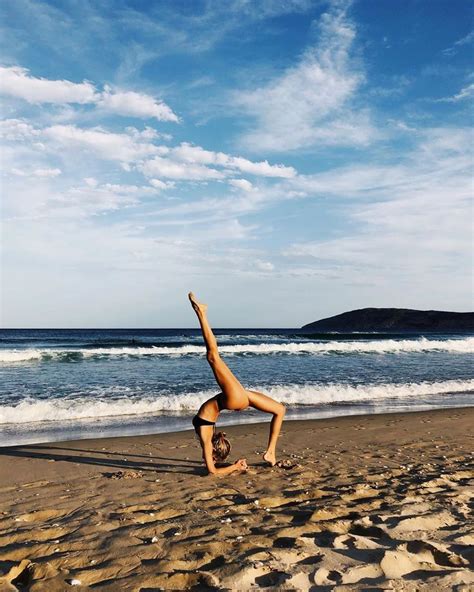 Beautiful Yogini Practicing Yoga Yoga Asanas And Yoga Poses Yogis