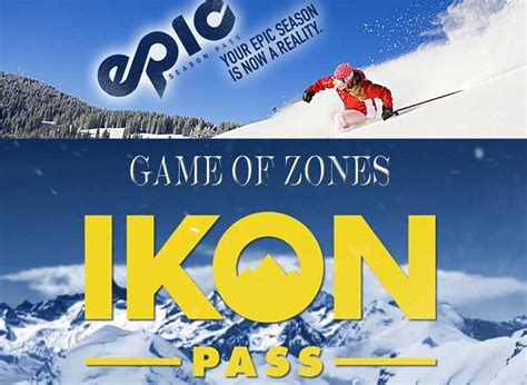Game Of Zones Epic V Ikon Ski Pass Wars