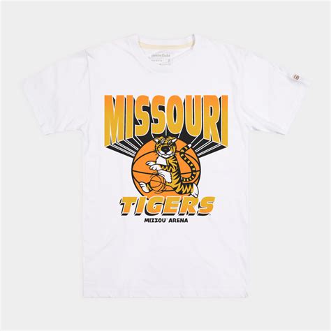 Missouri Tigers Basketball Tee Homefield