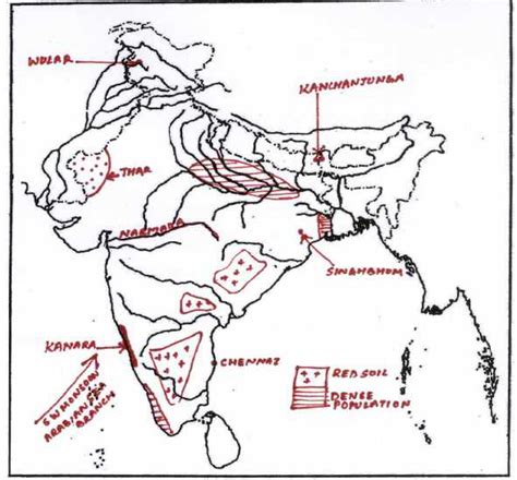 India Map For Icse Board Exam Class