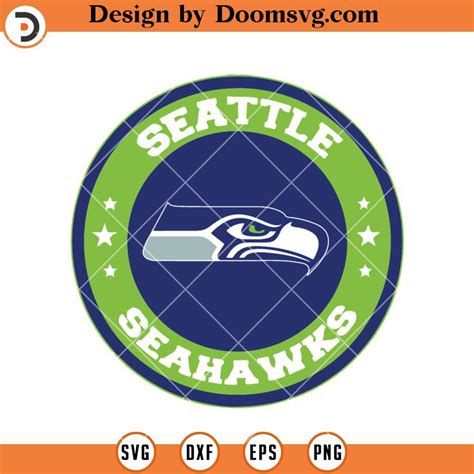 Seattle Seahawks Football Logo Svg Seattle Seahawks Svg Nfl Football