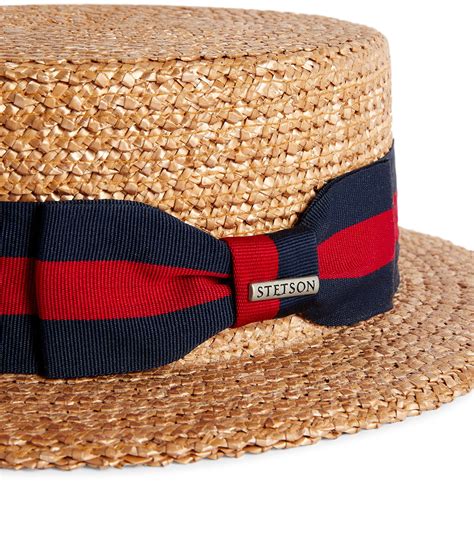 Stetson Woven Boater Hat Harrods Hk