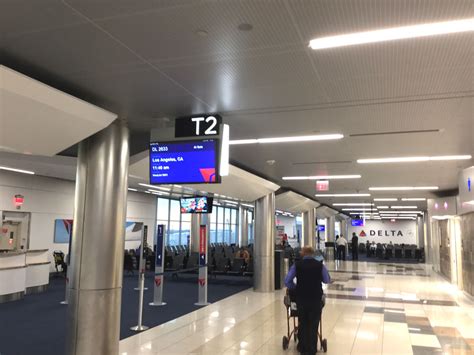 Atlanta Airport Terminal Map Delta Gates