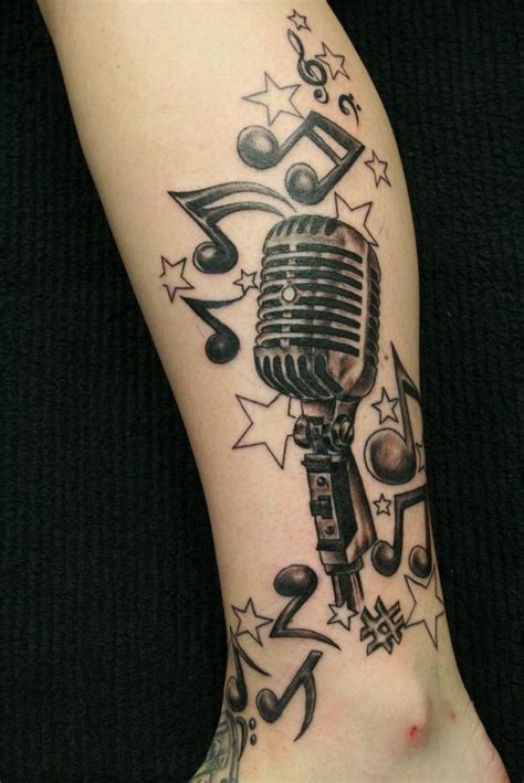60 Awesome Music Tattoo Designs Art And Design