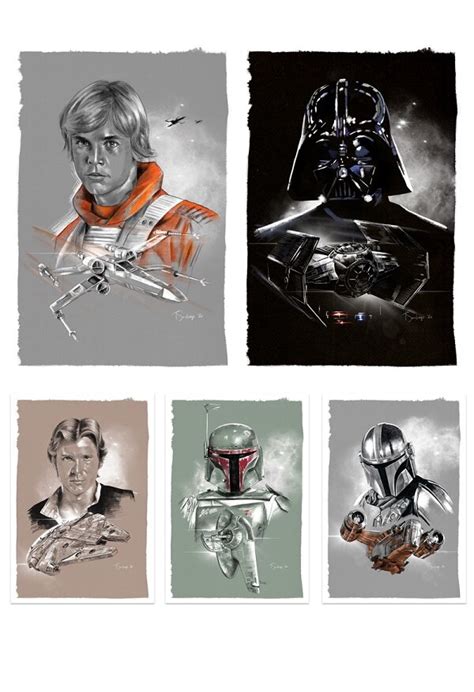 Star Wars Collection — Tony Santiago Art