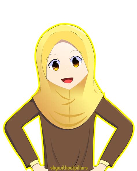 Hijab Cartoon Png Nusagates