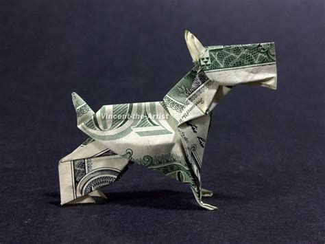 Items Similar To Scottish Terrier Dollar Origami Pet Dog Animal Made