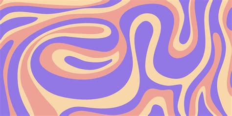 Psychedelic Swirl Groovy Pattern Psychedelic Retro Wave Wallpaper