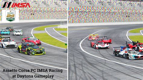 Assetto Corsa PC IMSA Racing At Daytona Gameplay YouTube