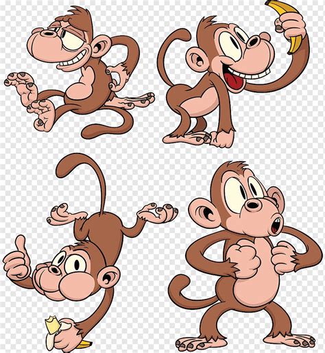 Primate Tree Hands Clipart