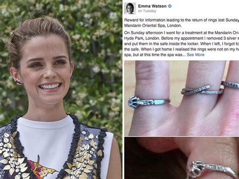 Schüchtern Material Produktion Emma Watson Ring Nord Korrupt Gesunder